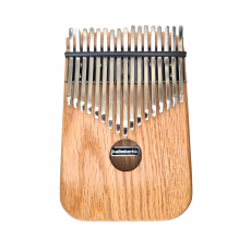 銀光梣木 - 實木掏空箱式17音 (限量版)